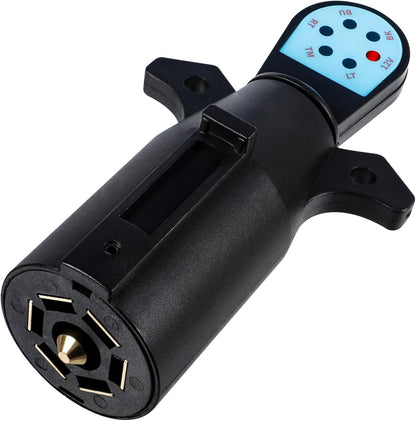 VoltVerify – Comprobador de luces de remolque de 7 pines