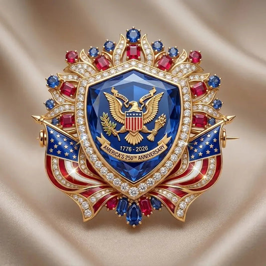 FreedomMark – Broche Patriótico de Aniversario