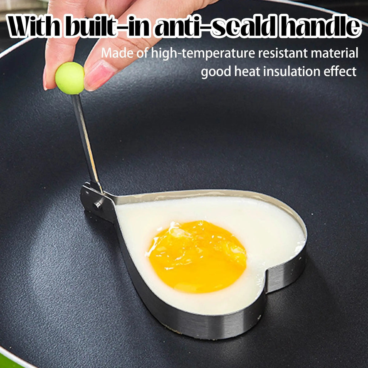 YolkMaster – Set mit Eierring-Formen in verschiedenen Ausführungen