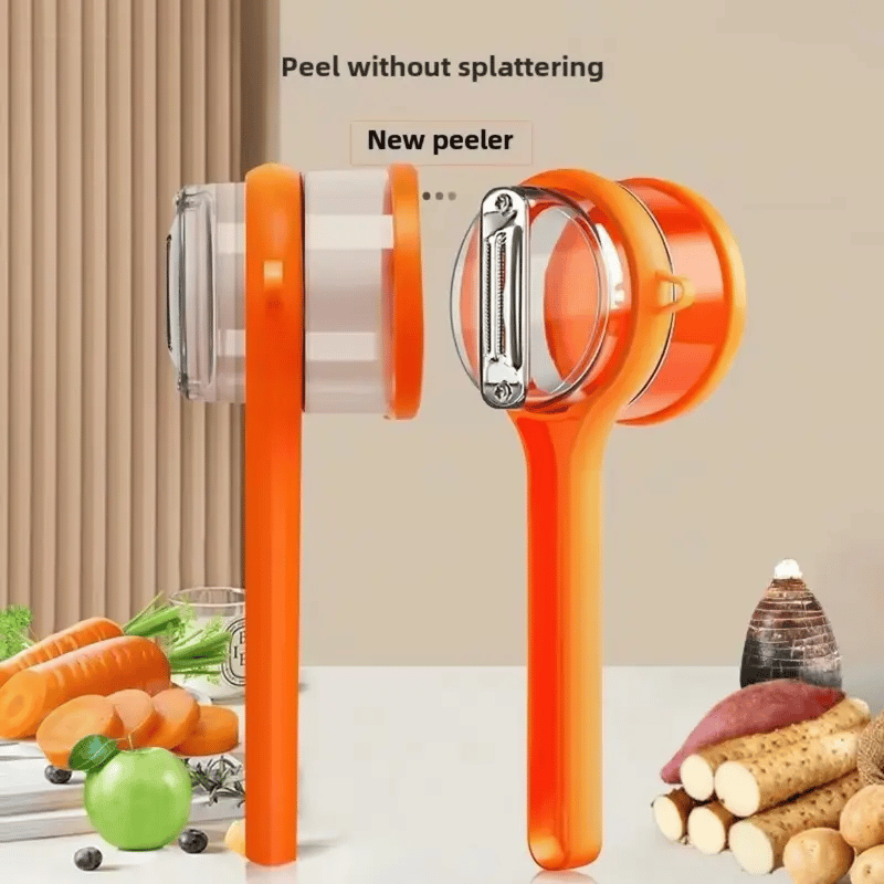 PeelEase – Pelador de Fruta para Almacenamiento de Cocina