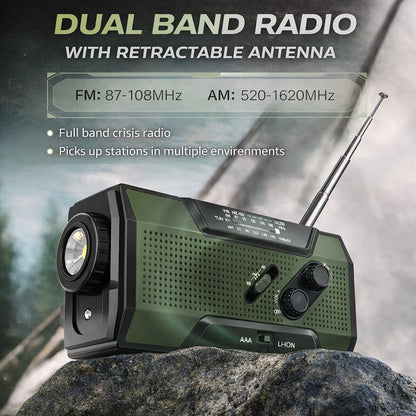 PowerCast Elite – Radio de emergencia 4 en 1