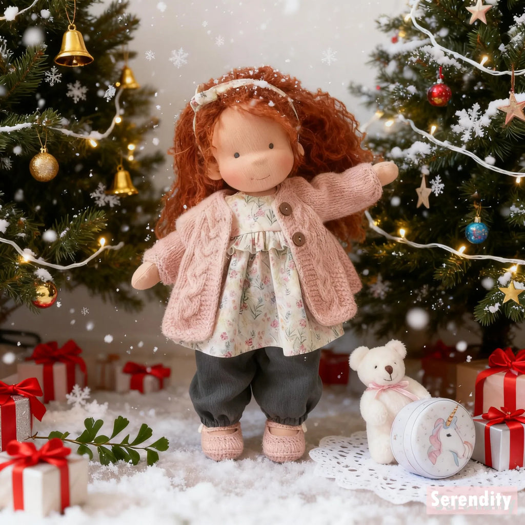 PureBloom – Muñeca Waldorf Hecha a Mano