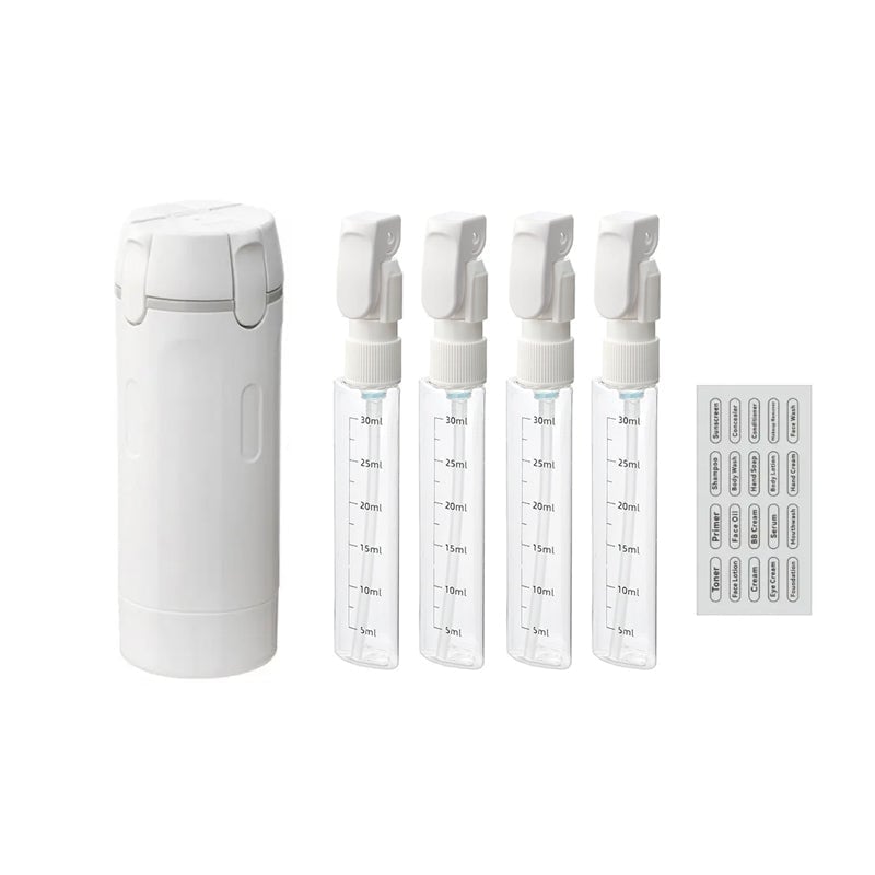 SwiftPour – Auslaufsicherer 4-in-1 Reise-Spender
