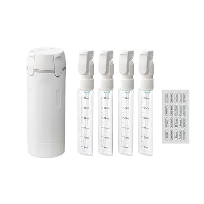 SwiftPour – Auslaufsicherer 4-in-1 Reise-Spender