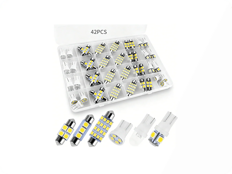 LumiDrive – Kit interior LED superbrillante de 42 piezas