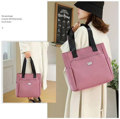 UrbanTote – Bolso de hombro de gran capacidad con múltiples bolsillos