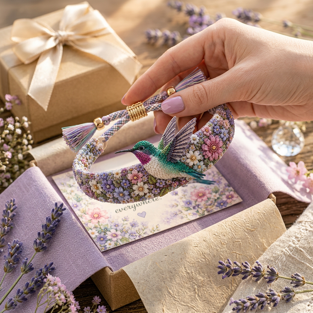MeadowCharm – Kollektion handbestickter Armbänder