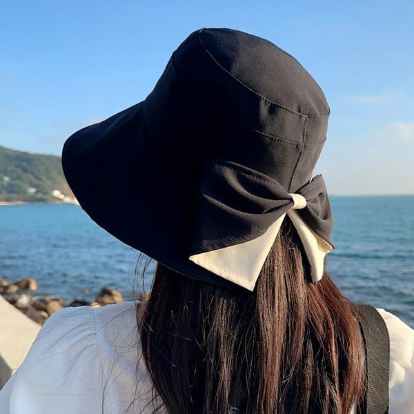 BowBreeze – Sombrero Elegante de Ala Ancha con Protección Solar