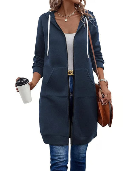 AuraWear – Bequemer Damen-Freizeit-Hoodie aus Polyester