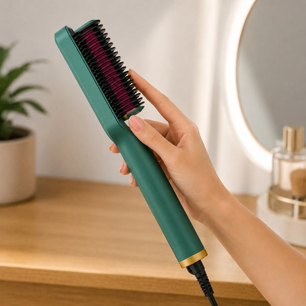 HairEase – Alisador de cabello de cerámica antiencrespamiento