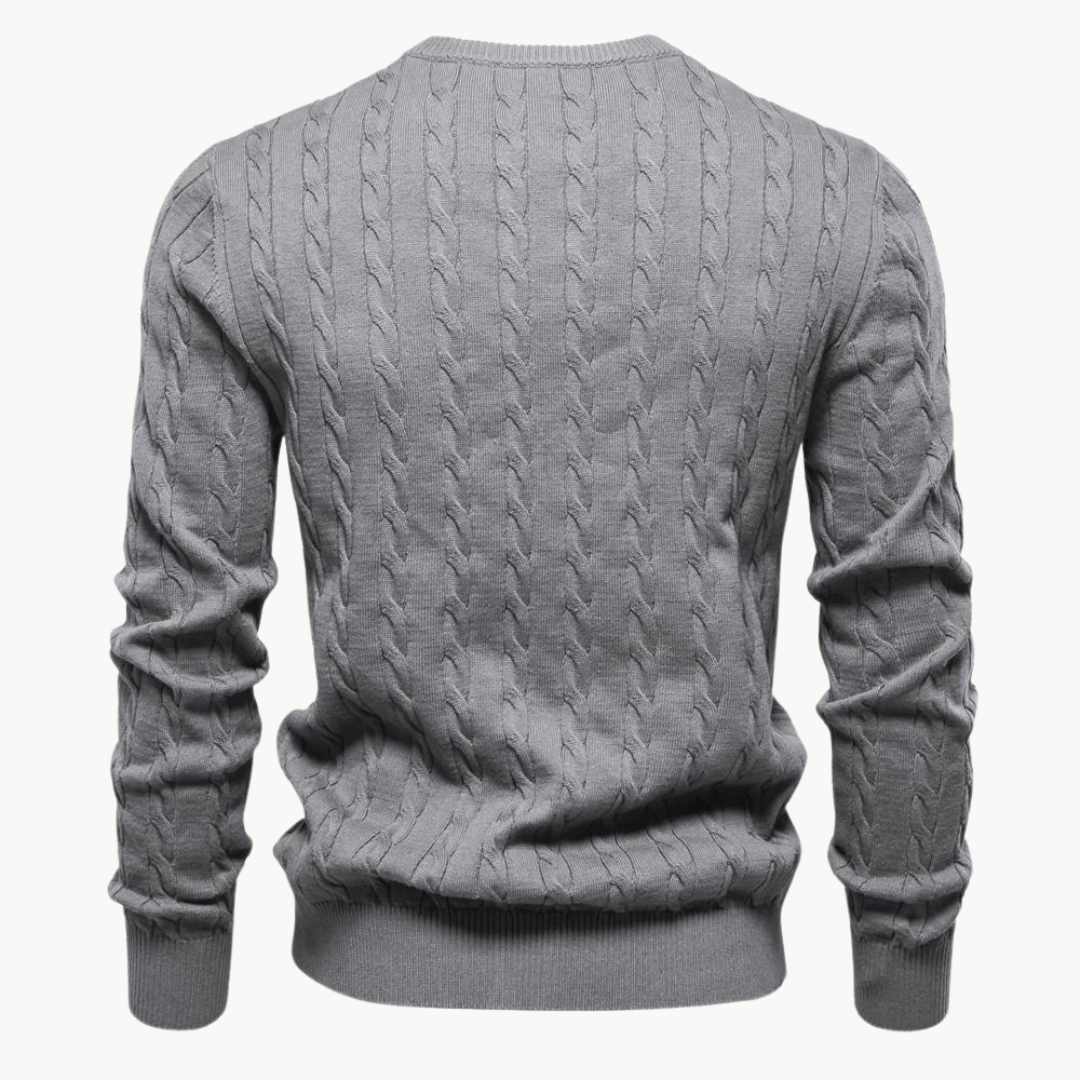 Kosta Strickpullover mit Zopfmuster | ALEVITA