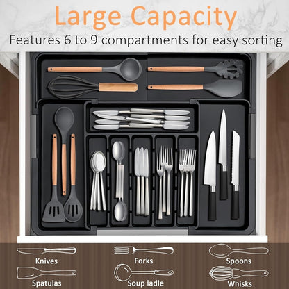 DrawerMax – Bandeja organizadora ajustable