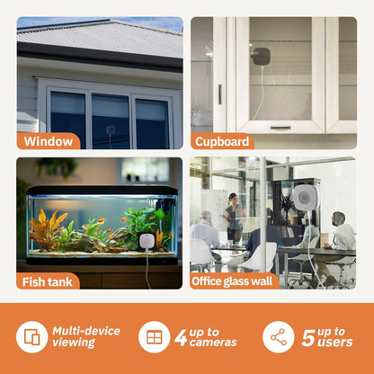 ClearGuard – Ultra HD 2K Smart-Überwachungskamera