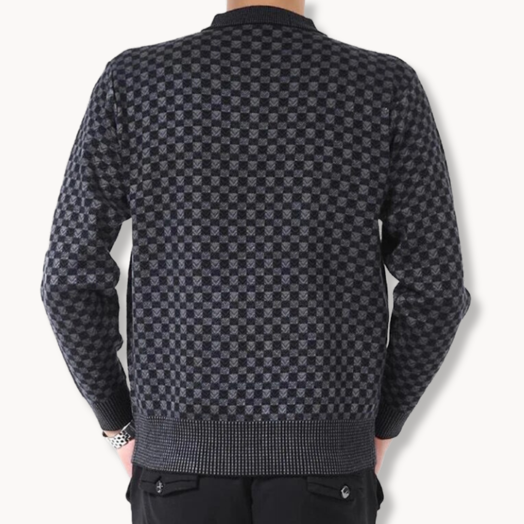 Raiden Pullover mit Muster | ALEVITA
