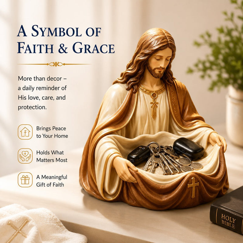 FaithKeeper – Handgefertigte Jesus-Aufbewahrungsschale