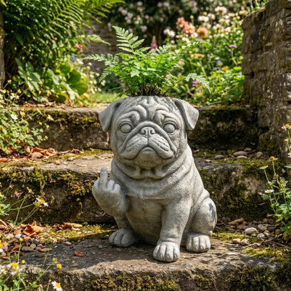 BullyPot – Dekorativer Hunde-Blumentopf
