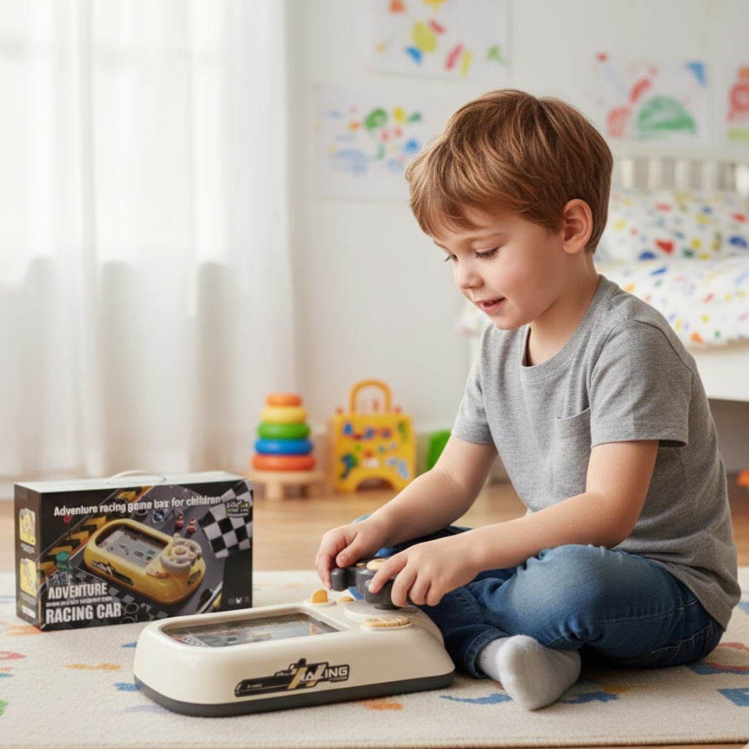 RacePilot – Caja de juego con control de dirección