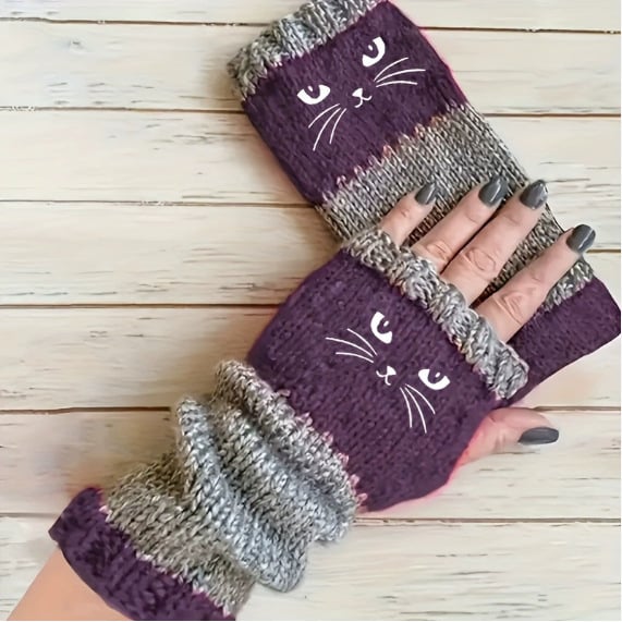 WarmHands – Elegantes guantes tejidos sin dedos