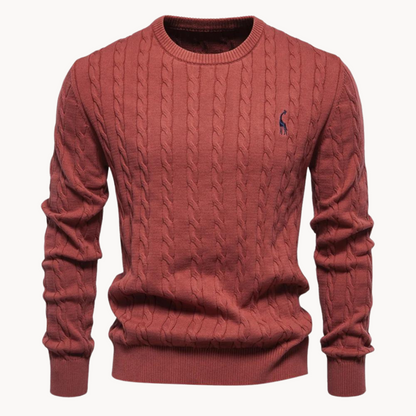 Kosta Strickpullover mit Zopfmuster | ALEVITA