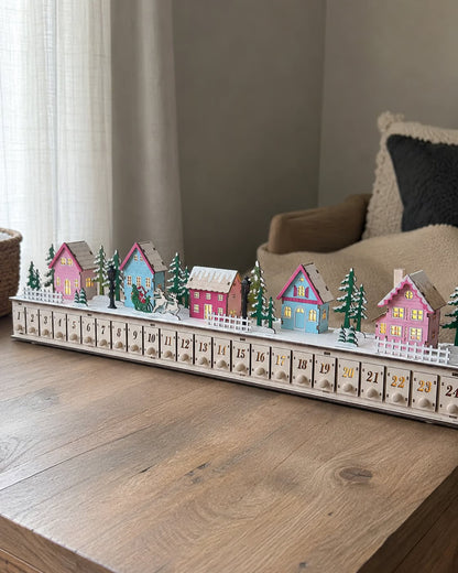 ChristmasGlow - Calendario de Adviento Pueblo Navideño