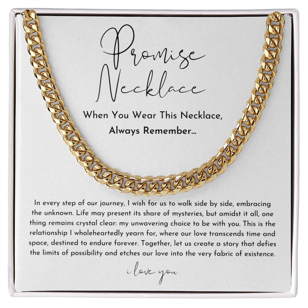 ForeverPromise – Collar de Promesa para Hombre