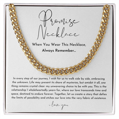ForeverPromise – Collar de Promesa para Hombre