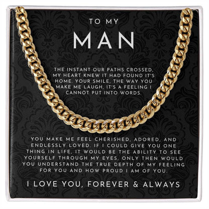 ForeverHim – Significativo Collar “Para Mi Hombre”
