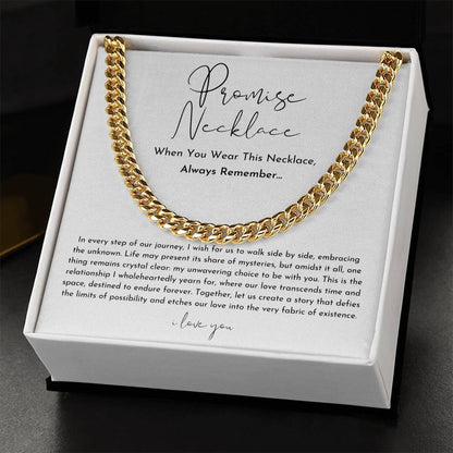 ForeverPromise – Collar de Promesa para Hombre
