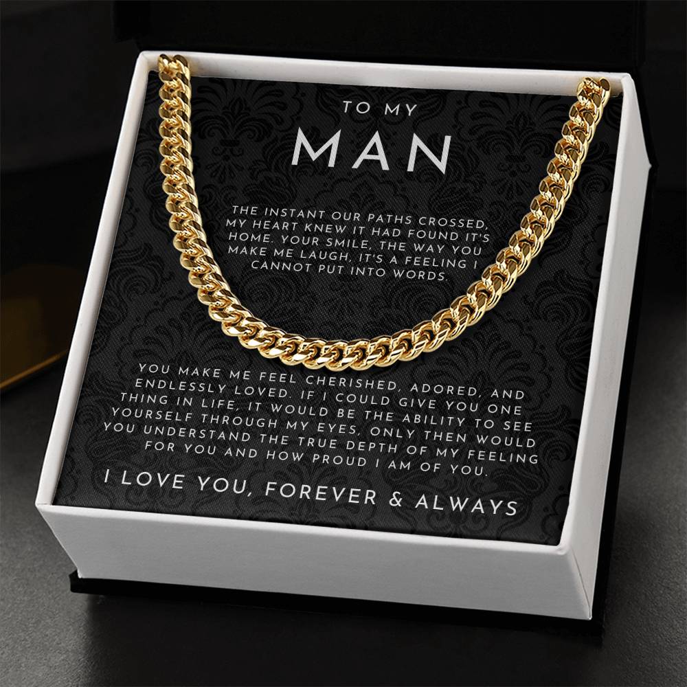 ForeverHim – Significativo Collar “Para Mi Hombre”