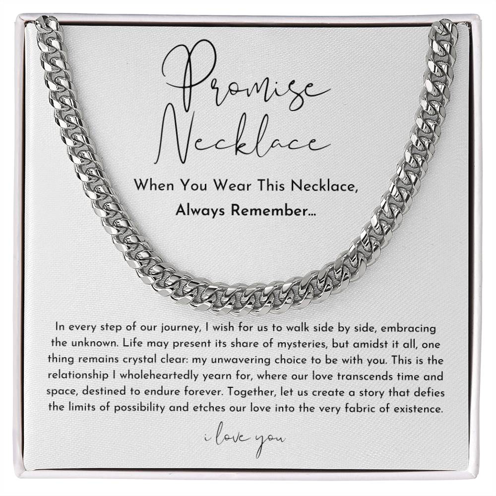 ForeverPromise – Collar de Promesa para Hombre