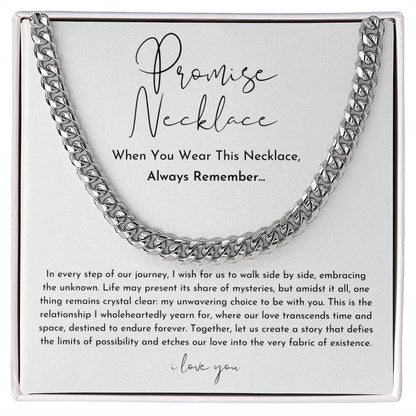 ForeverPromise – Collar de Promesa para Hombre