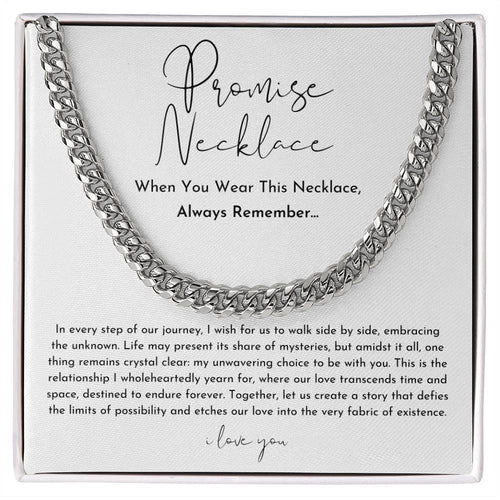 ForeverPromise – Collar de Promesa para Hombre