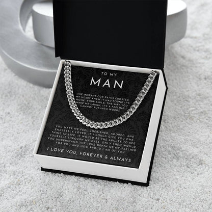 ForeverHim – Significativo Collar “Para Mi Hombre”