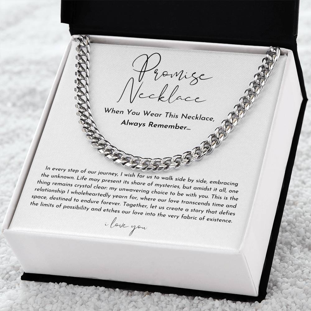ForeverPromise – Collar de Promesa para Hombre