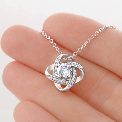 ForeverMom – Regalo de Collar Nudo de Amor Sincero