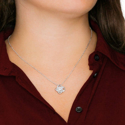 ForeverMom – Regalo de Collar Nudo de Amor Sincero