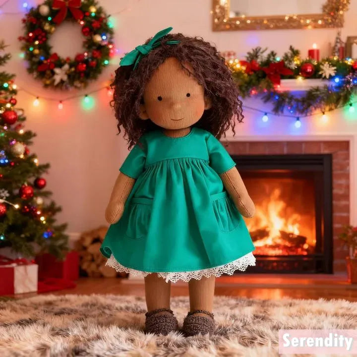 PureBloom – Muñeca Waldorf Hecha a Mano