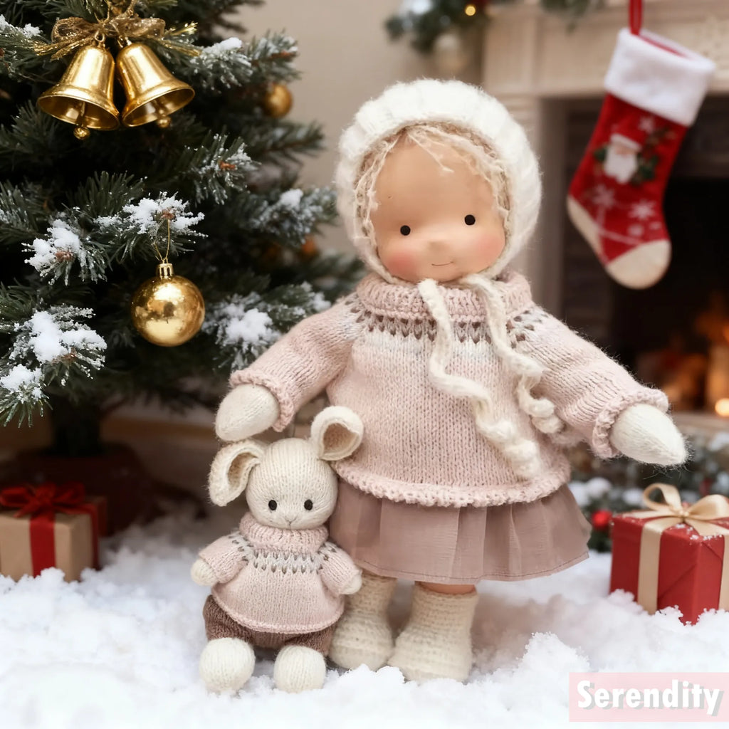 PureBloom – Muñeca Waldorf Hecha a Mano