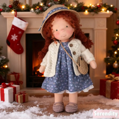 PureBloom – Muñeca Waldorf Hecha a Mano