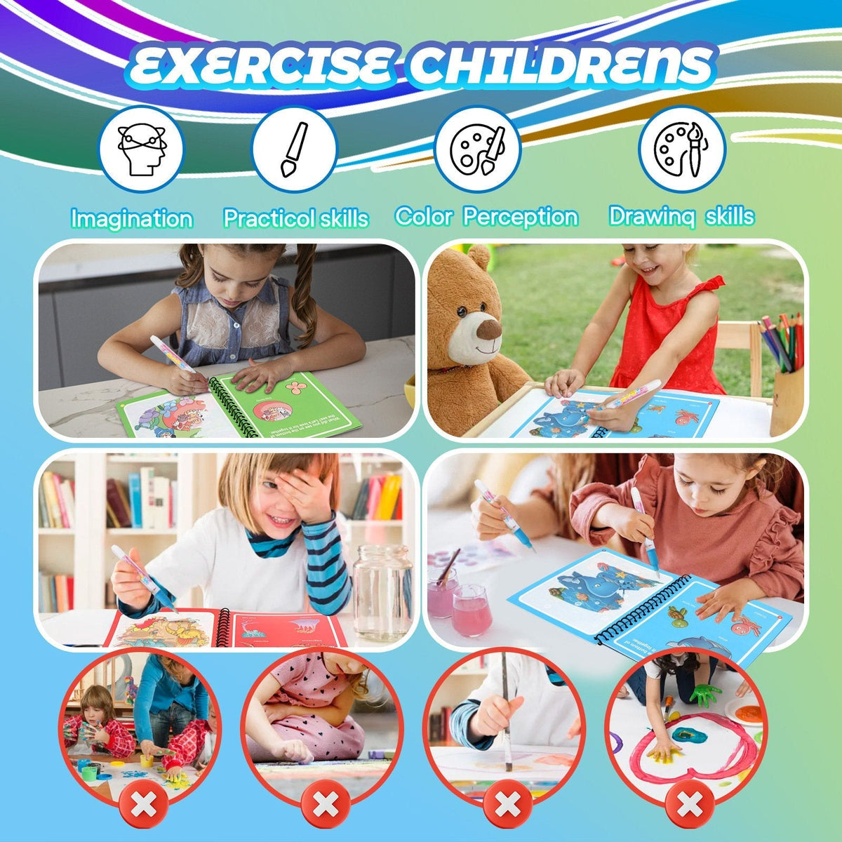 MagicSplash - Aventura de dibujo acuático para niños
