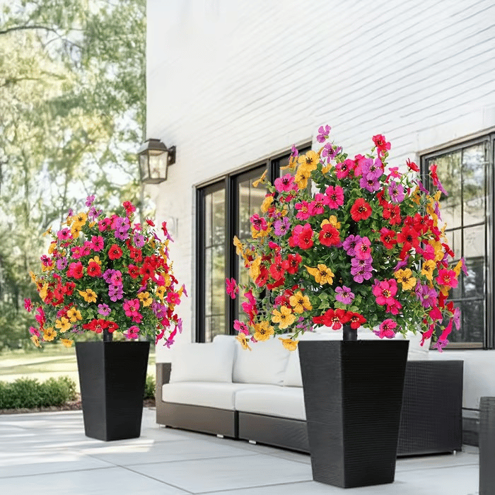 VividPetals – Allwetter-Blumenset