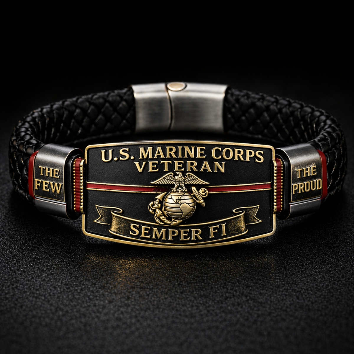 SemperValor – Pulsera Homenaje al Cuerpo de Marines de EE. UU.