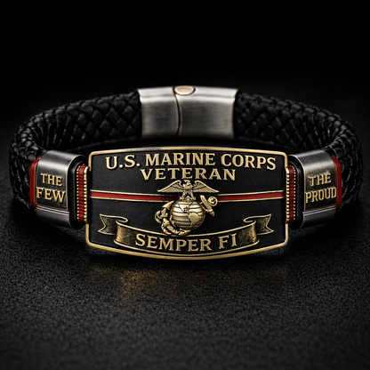 SemperValor – Pulsera Homenaje al Cuerpo de Marines de EE. UU.