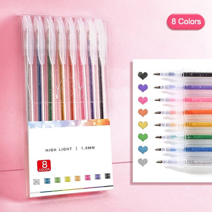 SparkWrite - Colección de bolígrafos de gel atrevidos y coloridos