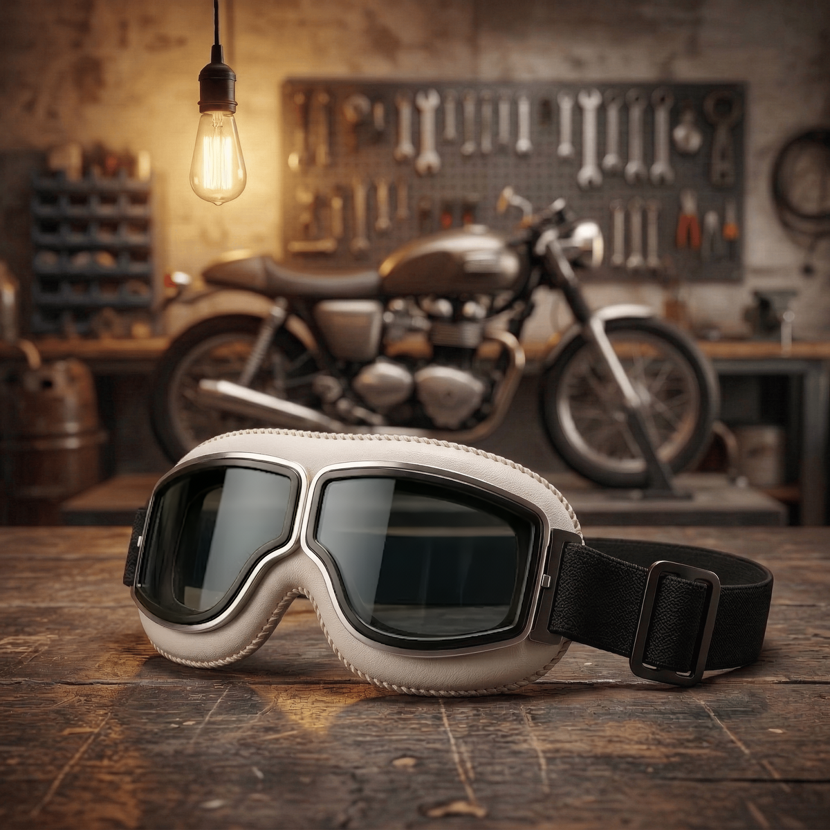 RetroRide – Gafas OTG para motocicleta estilo vintage