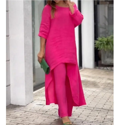 Set PureComfort – Conjunto de dos piezas con cuello redondo