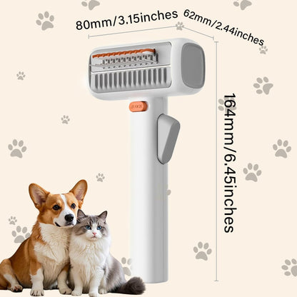 PawGroom – Cepillo y peine para mascotas con autodistrición
