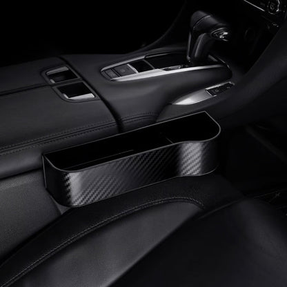 DriveMate – Organizador de Almacenamiento de Cuero Multiparte para Asiento de Coche