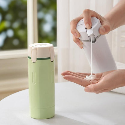 SwiftPour – Auslaufsicherer 4-in-1 Reise-Spender
