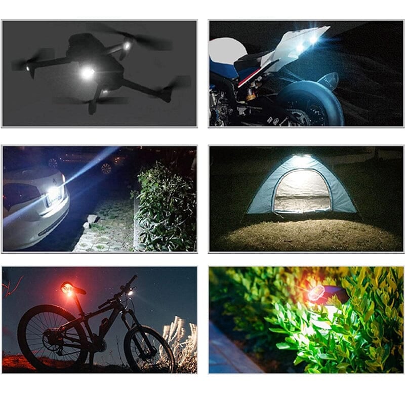 FlashGuard – Luz estroboscópica LED de seguridad inalámbrica